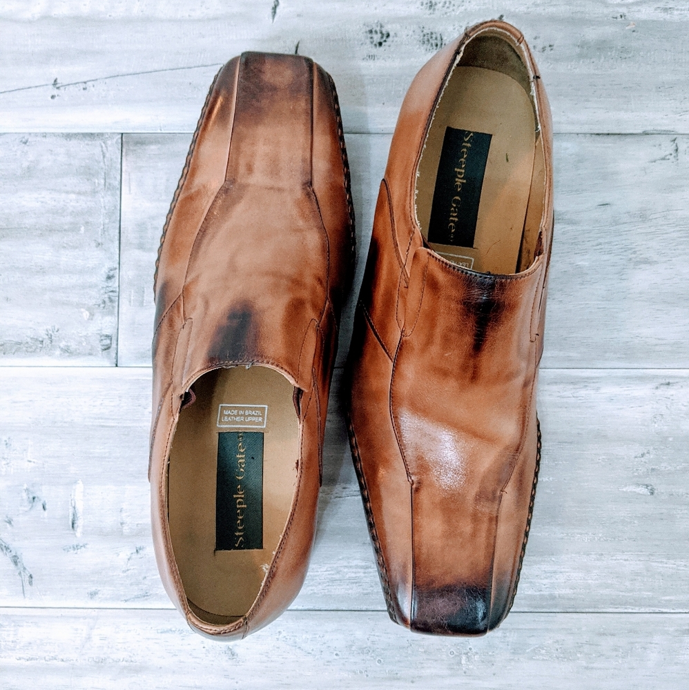 Steeple Gate leather shoes, Sz 11